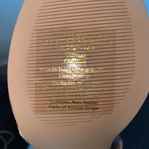 Madewell Calf Hair Leopard Sandals Size 6 – Block Heel Strappy - Picture 8 of 10